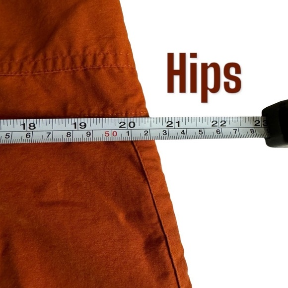 Woolrich Skirt Ruched Sides Henna Burnt Orange Color Women's Size 8 - Picture 6 of 8